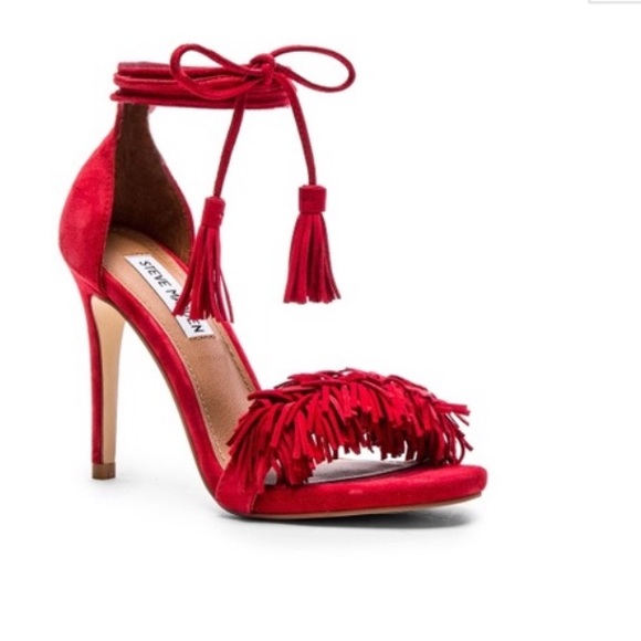 Steve Madden Shoes - Red Tassel heel